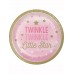 Pink Twinkle Little Star Paper Plates 8pk