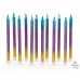 Rainbow Ombre Long Cake Candles 12pk Rainbow Ombre Long Cake Candles 12pk