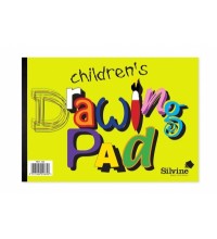 SILVINE A4 CHILDRENS DRAWING PAD