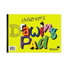 SILVINE A4 CHILDRENS DRAWING PAD