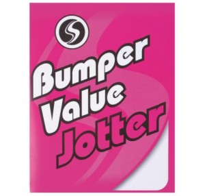 SILVINE BUMPER VALUE JOTTER 229MM X 178MM 200 PLAIN PAGES