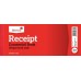 SILVINE CASH RECEIPT BOOK CHEQUE BOOK STYLE 80MM X 202MM SILVINE CASH RECEIPT BOOK CHEQUE BOOK STYLE 80MM X 202MM