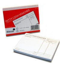 SILVINE PETTY CASH VOUCHER PAD 127MM X 102MM 100 SHEET