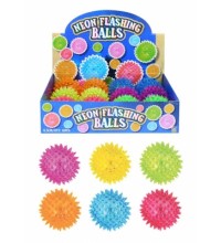 SPIKEY BALL LIGHT UP 6.5CM