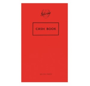 SILVINE CASH BOOK 158 x 99MM 72 PAGES