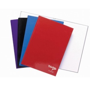 TIGER A4 CASEBOUND NOTEBOOK 80 PAGES