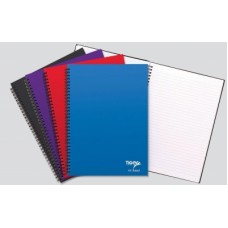 TIGER A4 TWIN WIRE NOTEBOOK 80 LINED PAGES
