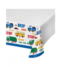 Traffic Jam Plastic Tablecover