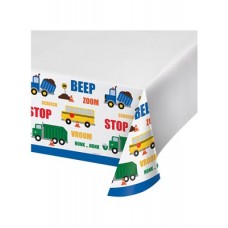 Traffic Jam Plastic Tablecover
