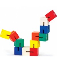 WOODEN TWIST AND LOCK BLOCKS