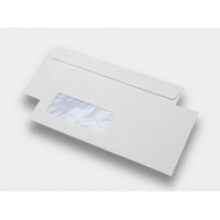 White DL Window Envelopes 50pk