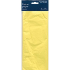 Yellow Tissue Paper 5 sheets